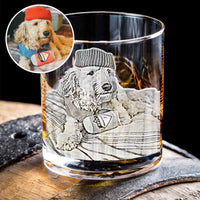 Thumbnail for Personalized Etched Photo Whiskey Glasses - Gifts For Pet Lovers FC