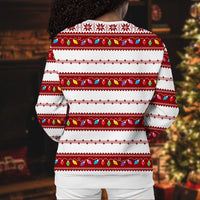 Thumbnail for Personalized Ugly Christmas Sweater - Christmas Gift For Pet Lovers - Dog Mom Ugly Sweater AB