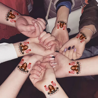 Thumbnail for Custom Photo Glitter Balloons Birthday Party Tattoos, B-day Party Supply JonxiFon