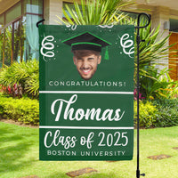 Thumbnail for Personalized Class of 2024 Senior Face Photo Flag - Graduation Party Supply FC