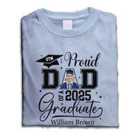 Thumbnail for Custom Graduation Photo Proud Mom Dad 2024 Shirts, Graduation Gift Merchize