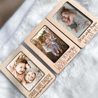 Thumbnail for Personalized Picture Frame Car Visor Clip - Father's Day Gift FC