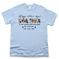 Thumbnail for Happy mother's day Dog Mom Personalized 2D shirt, Gift for Dog mom Merchize