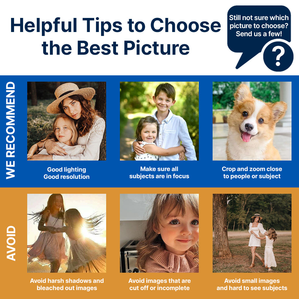 Personalized Etched Photo Whiskey Glasses - Gifts For Pet Lovers FC