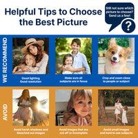 Thumbnail for Personalized Etched Photo Whiskey Glasses - Gifts For Pet Lovers FC