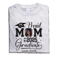 Thumbnail for Custom Graduation Photo Proud Mom Dad 2024 Shirts, Graduation Gift Merchize