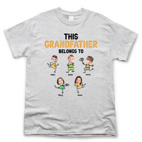 Thumbnail for Personalized T-shirt - Father's Day Gift - This Daddy Belongs to Funny KIds Merchize