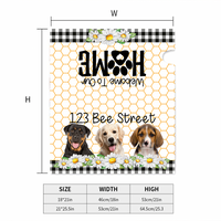 Thumbnail for Custom Dog Cat Photos Welcome To Our Home Mailbox Cover, Pet Lover Gift FC