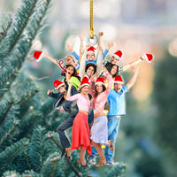 Thumbnail for Personalized Acrylic Ornament - Christmas Gift For Teacher - Teacher Besties Photo AC