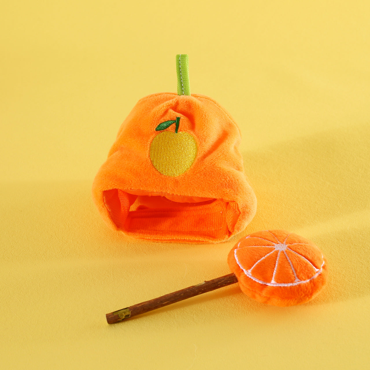 Fruit Hat & Molar Stick Set for Pets: Fun Photography Accessories, Cat Supplies JonxiFon