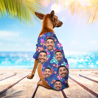 Thumbnail for Personalized Tropical Face Photo Hawaiian Shirt, Matching Shirt For Dog Cat Lovers Jonxifon