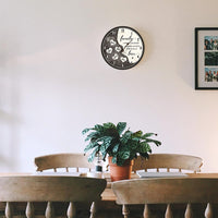 Thumbnail for Personalized Family A Whole Of Love Wall Wooden Clock, Gift For Family FC