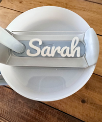 Thumbnail for Personalized Tumbler Name Plate 40oz Stanley Tumbler Topper - Gift For Her - Transparent Acrylic Name Yoycol