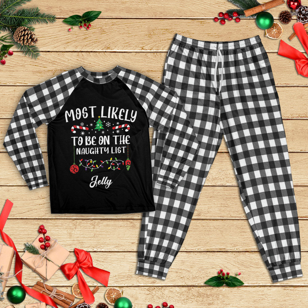 Personalized Raglan Pajamas Set - Christmas Gift For Family - Official Sleepshirt Merchize