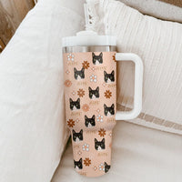 Thumbnail for Personalized 40oz Tumbler - Gift For Pet Lovers - Magic Retro Dog Cat Photo Yoycol