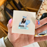 Thumbnail for Personalized Congrats Class of 2025 Glitter Graduation Party Tattoos, Graduation Party Supply FC