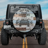 Thumbnail for Custom RV Making Memories One Campsite At A Time Spare Tire Cover, Gift For Campers JonxiFon
