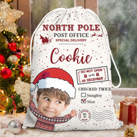 Thumbnail for Personalized Santa Sack - Christmas Gift For Family - Funny Family Face Photo AB