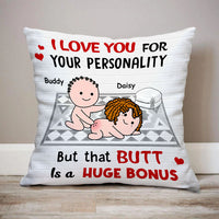 Thumbnail for I Love You For Your Pesonality Personalized Pillow,Gift For Couple AD