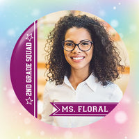 Thumbnail for Personalized Grade Squad Teacher Team Pin Button Badge, Back To School Accessory JonxiFon