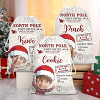 Thumbnail for Personalized Santa Sack - Christmas Gift For Family - Funny Family Face Photo AB