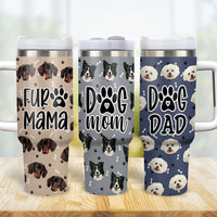 Thumbnail for Personalized 40oz Tumbler - Gift For Pet Lovers - Dog Mom Dog Cat Photos Yoycol