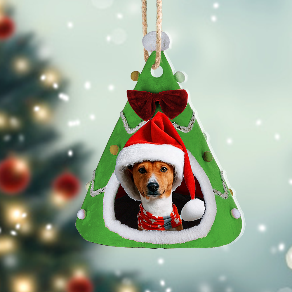 Personalized Acrylic Ornament - Christmas Gift For Pet Lover - Pet Photo Christmas Net Tent House AC