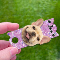 Thumbnail for Personalized Tumbler Name Plate - Gift For Pet Lovers - Funny Dog Cat Photo Face Cutout Yoycol