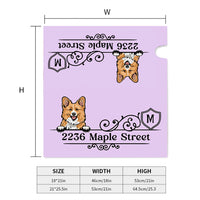 Thumbnail for Custom Royal & Vintage Dog Cat Magnetic Mailbox Cover, Pet Lover Gift AF