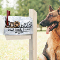 Thumbnail for Custom Royal & Vintage Dog Cat Magnetic Mailbox Cover, Pet Lover Gift AF