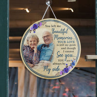 Thumbnail for You Are Always By My Side, Wood Circle Sign For Home Decor Z