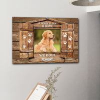 Thumbnail for A Home is Not a Home Without You - Personalized Pet Canvas AK