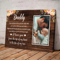 Thumbnail for Love You From Top of My Head To Toe - Personalized Canvas AK