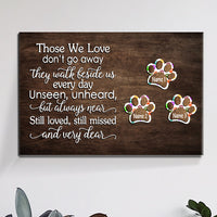 Thumbnail for Always Near, Always Dear - Pet Memorial Canvas, Memorial Gift AK