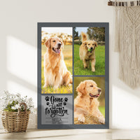 Thumbnail for Gone But Not Forgotten - Personalized Pet Memorial Canvas AK