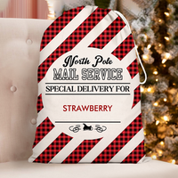 Thumbnail for Personalized Christmas Mail Service Delivery Family Christmas Bag, Christmas Gift AB