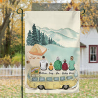 Thumbnail for Personalized Family Flag Gifts For The Whole Family - Camping AD