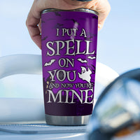 Thumbnail for I Put A Spell On You Custom Tumbler, DIY Gift For Dog Lovers AA
