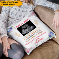 Thumbnail for Hug This Pillow – Ultrasound Pillow Gift For Mom To Be AD