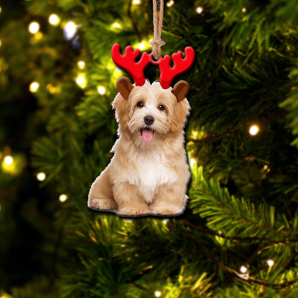 Pet Upload Photo Christmas Custom Shape Acrylic Ornament, Gift for Cat, Dog Lovers AE