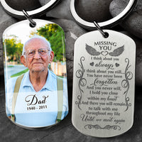 Thumbnail for Missing You I Think About You Metal Keychain Personalized Keychain AA