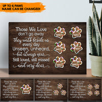 Thumbnail for Always Near, Always Dear - Pet Memorial Canvas, Memorial Gift AK