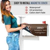 Thumbnail for Torn Paper - Customized Address Mailbox Cover AF