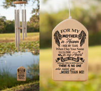 Thumbnail for I hide my tears When I say Your Name - Memorial Personalized Wind Chimes AZ