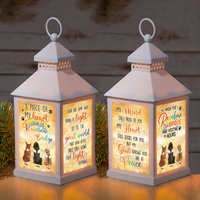 Thumbnail for Custom A Piece Of My Heart Dog Cat Memorial Lantern II, Memorial Gift YHN-THUY