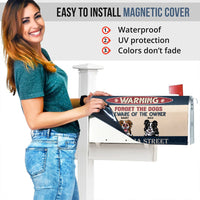 Thumbnail for Forget the DOGS/DOG - Personalized mailbox cover AF