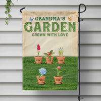 Thumbnail for Grandma Garden of Love - Personalized Flag AD