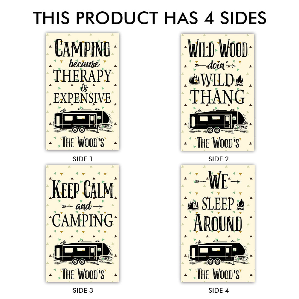 Custom Camping Because Therapy Is Expensive Camping Lantern II, Gift For Camper JonxiFon