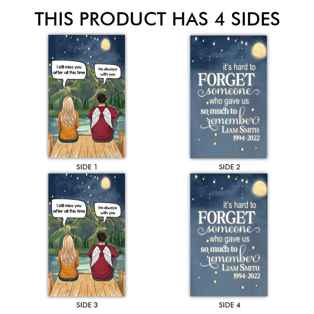 Custom It's Hard To Forget Someone Lantern II, Memorial Gift YHN-THUY