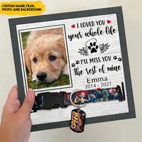 Thumbnail for Pet memorial Pet Loss - Pet Collar Holder AA
